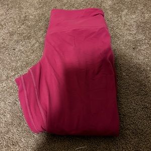 Lululemon leggings. Pink Lychee